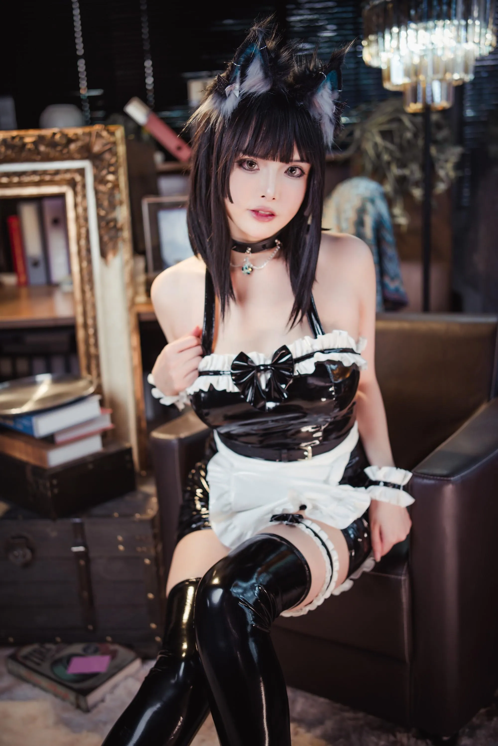 秋和柯基 – NO.101 猫女仆 [55P]插图1